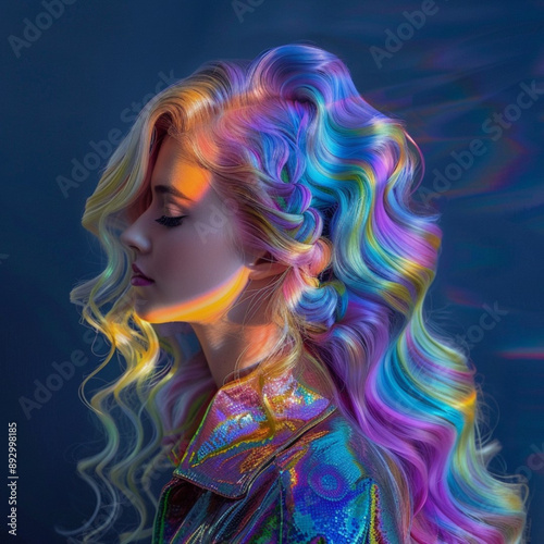 Women transmitting beauty