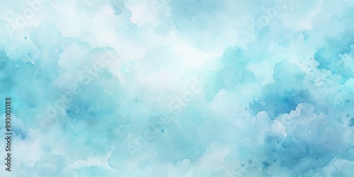 Soft pastel blue watercolor texture with delicate and ethereal look, pastel, soft, blue, delicate, watercolor