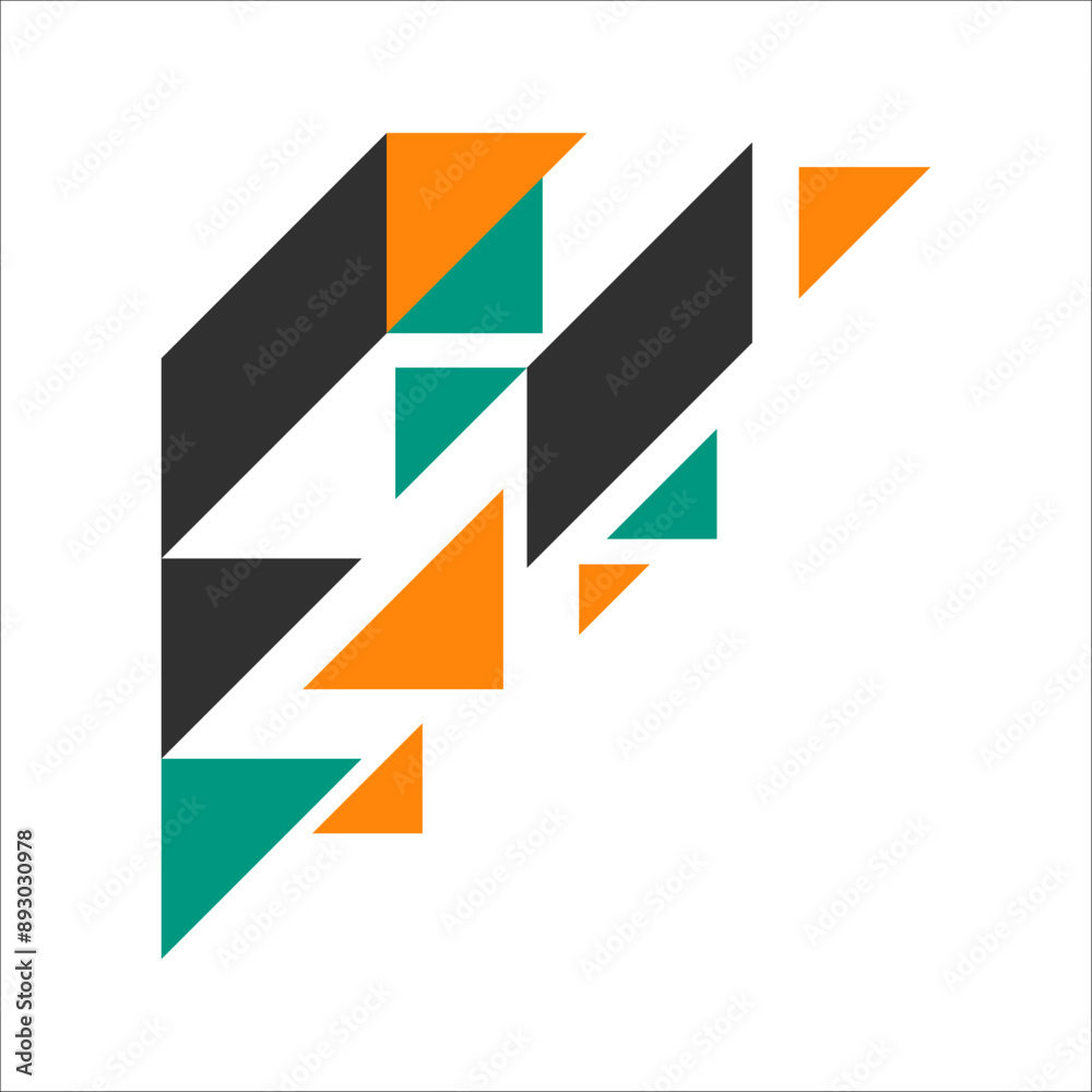 Modern Abstract Corner Shape Vector Element Modern Abstract Corner Shape Vector Element