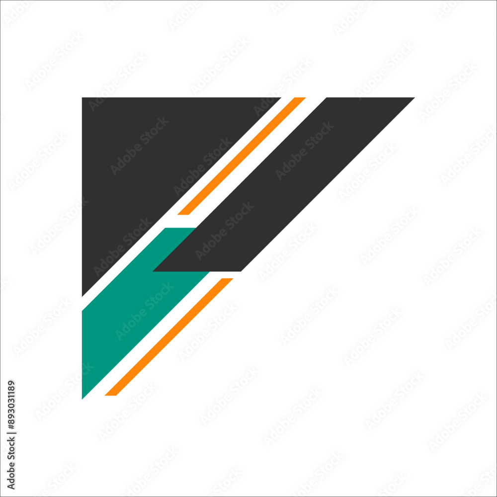 Modern Abstract Corner Shape Vector Element Modern Abstract Corner Shape Vector Element