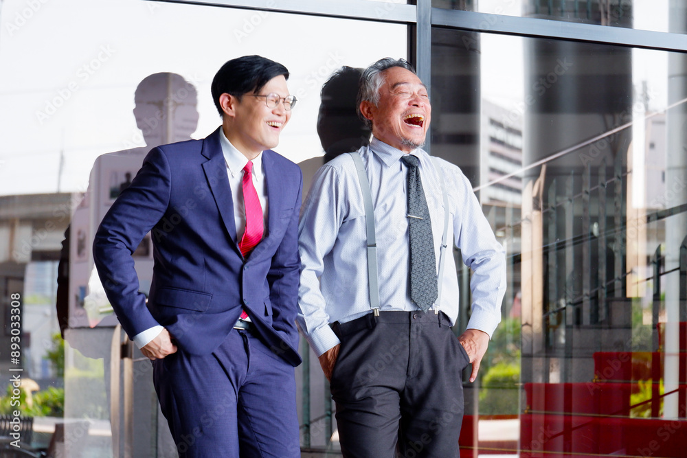 custom made wallpaper toronto digitalMale businessman standing and smiling inside the office.