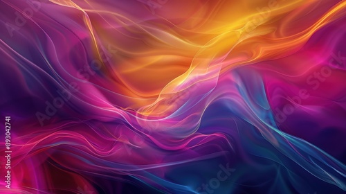 Wallpaper Mural Abstract background featuring a vibrant blend of colors, creating a dynamic and lively visual effect perfect for creative projects  Torontodigital.ca