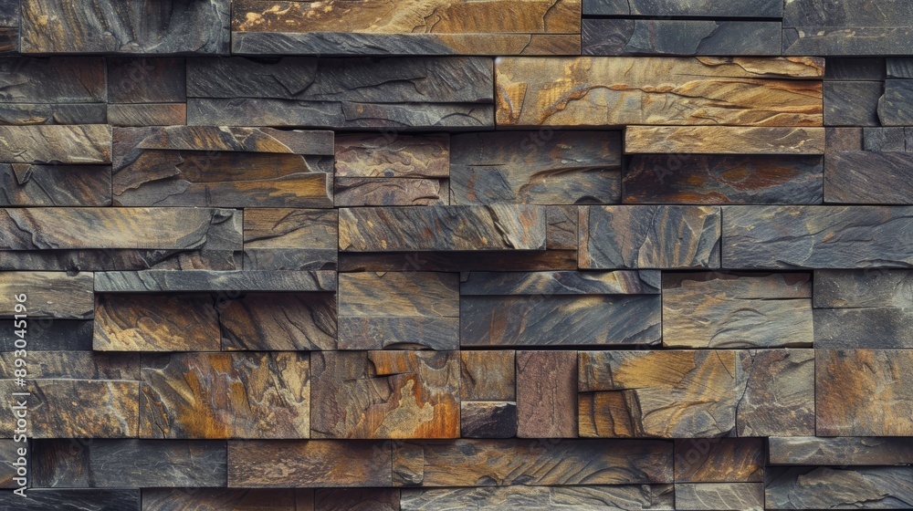 Pattern of modern style decorative slate stone wall surface as background texture. Pattern of modern style decorative slate stone wall surface as background texture.