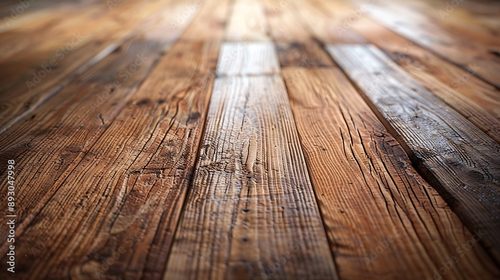 Old and newly sanded wooden floor made of wooden planks : Generative AI Old and newly sanded wooden floor made of wooden planks : Generative AI