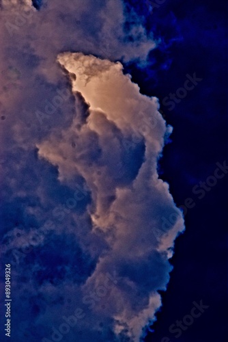 Cloud formations in the Texas panhandle near Amarillo.