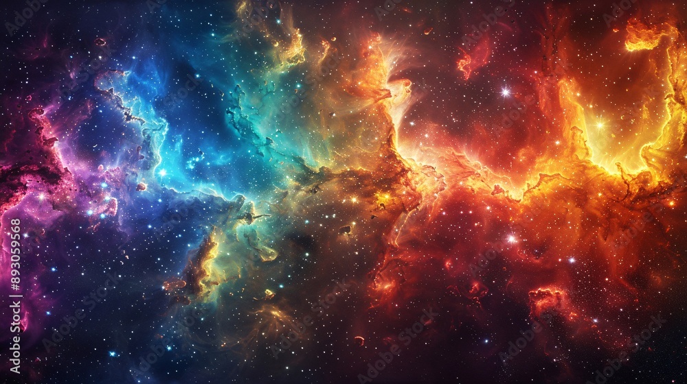 Fototapeta premium galactic wonder backgrounds, starry skies, nebula, star, planetary landscapes.