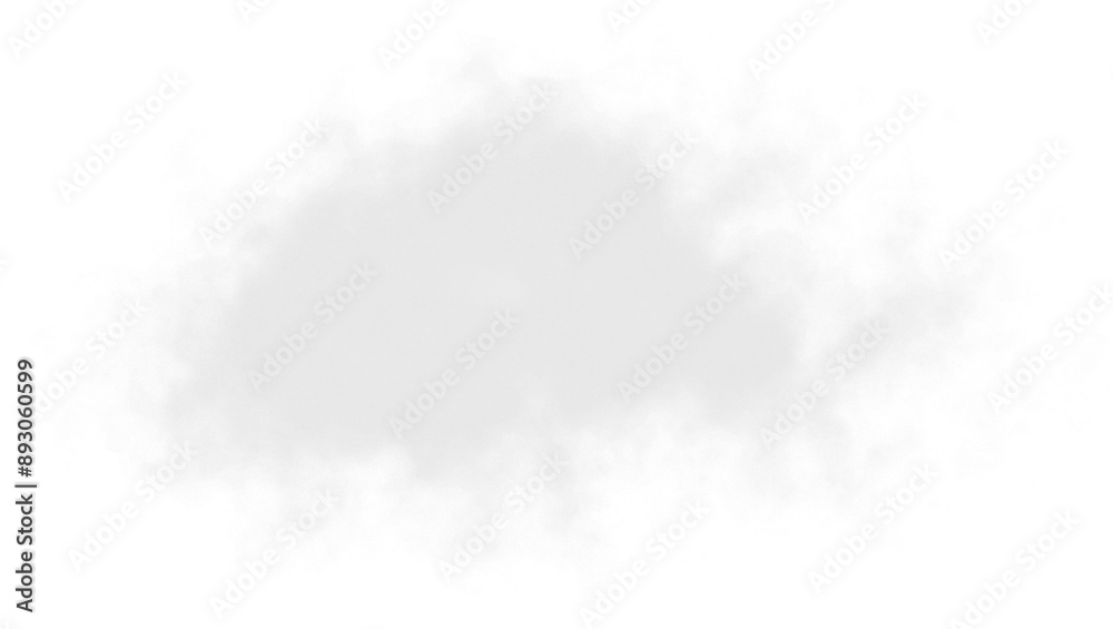 Fototapeta premium Realistic natural clouds with transparent background use for any nature creativity project.