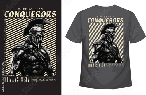Christian bible verse t shirt design illustration vector