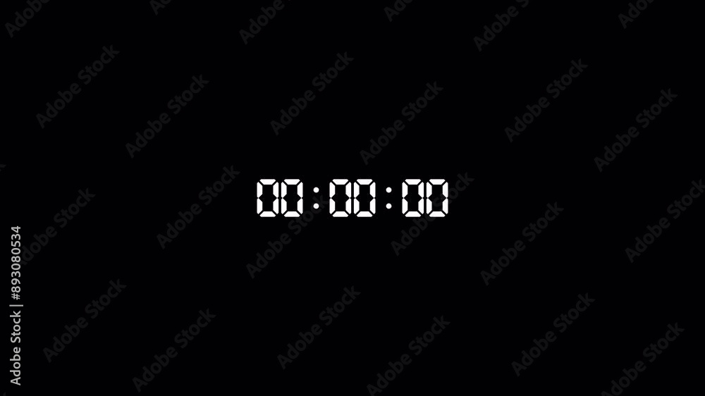 Digital countdown timer 5 seconds animation from 5 to 0 seconds, Digital 5 Seconds countdown timer, Countdown timer, countdown Digital countdown timer 5 seconds animation from 5 to 0 seconds, Digital 5 Seconds countdown timer, Countdown timer, countdown