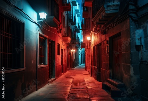 Twilight Lanes  High-Resolution Vintage Vibes in Spanish Enlightenment