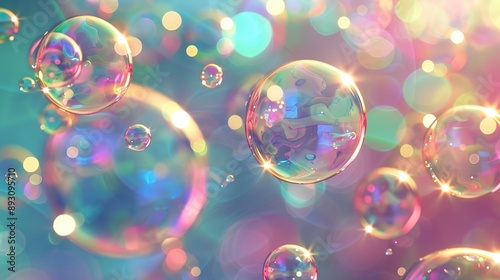 bubble pattern wallpaper © pixelwallpaper