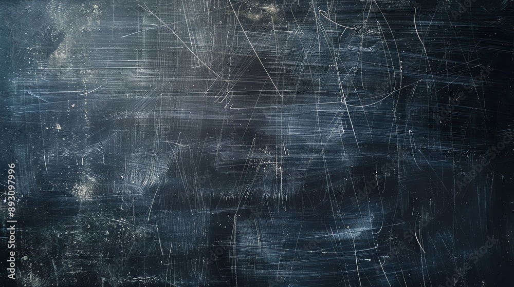 A close-up of a dark, scratched surface. A close-up of a dark, scratched surface.
