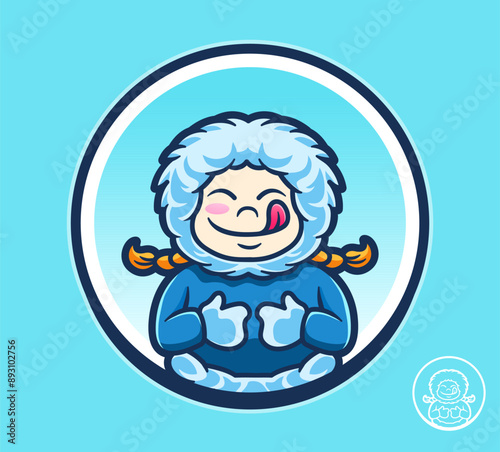 an eskimo mascot
