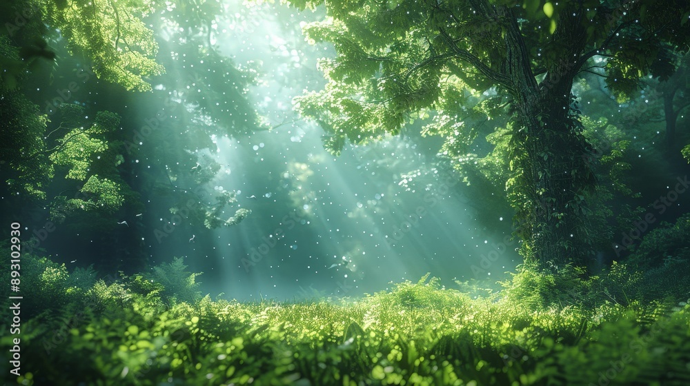 Mystical Forest Symphony - A Creative Blend of Nature and Artistry Mystical Forest Symphony - A Creative Blend of Nature and Artistry