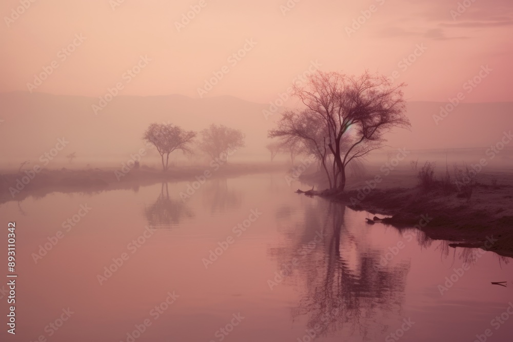 Soft Echoes Minimalist Landscape Reflections in Hazy Light.jpeg Soft Echoes Minimalist Landscape Reflections in Hazy Light.jpeg