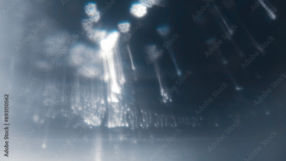 Elegant and precious atmosphere Diamonds fall like rain Cut the background beautifully.