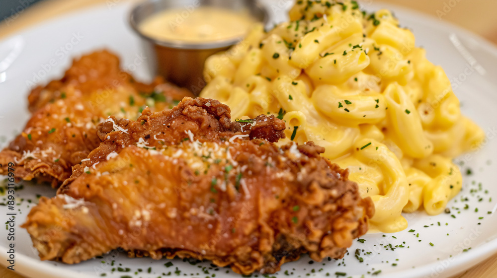 Crispy Fried Chicken with Dipping Sauce
Crispy Fried Chicken with Dipping Sauce