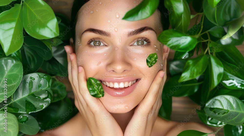 Natural moisturizing mask: Use the power of green and water to protect the skin and create a healthy and happy beautiful life Natural moisturizing mask: Use the power of green and water to protect the skin and create a healthy and happy beautiful life