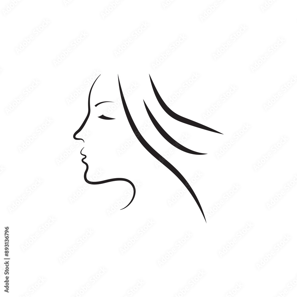 face beauty logo icon face beauty logo icon