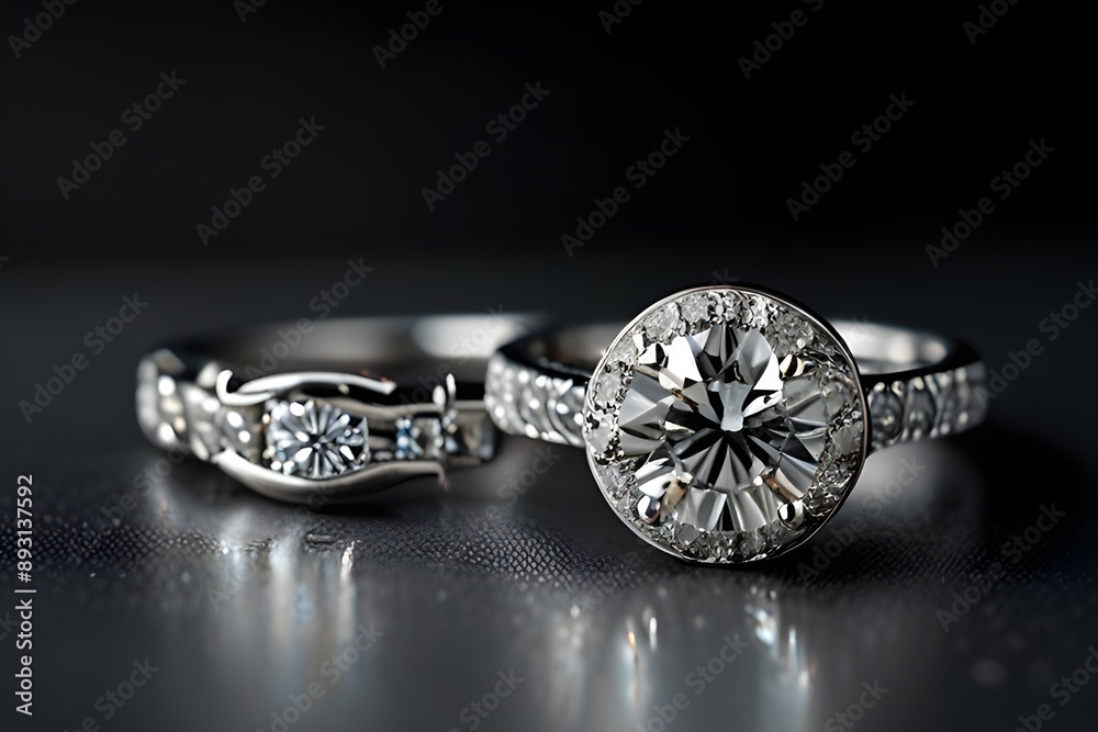 white gold jewelry sparkling diamonds.
white gold jewelry sparkling diamonds.
