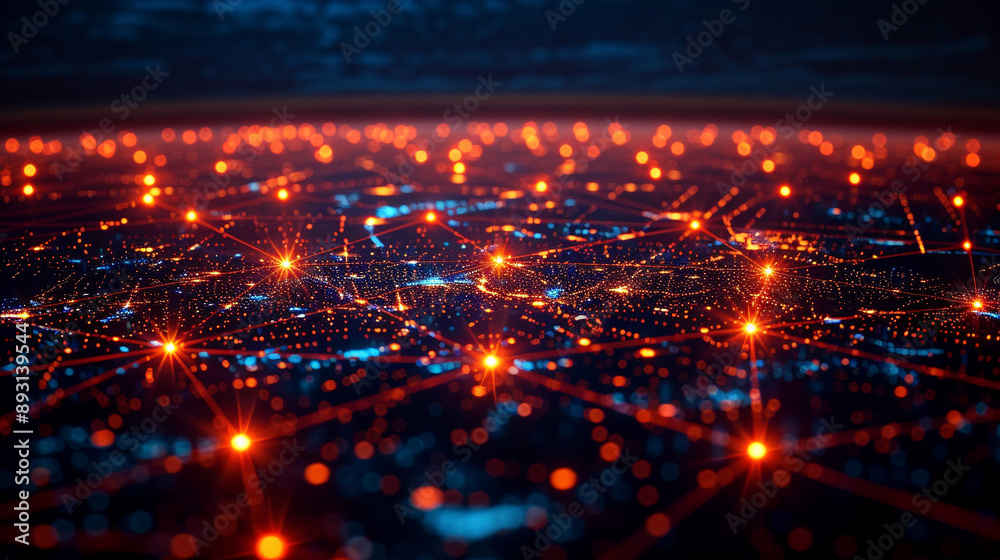global communication technology, showcasing interconnected devices and a world map. This image symbolizes the seamless connectivity and expansive reach of the internet in modern business global communication technology, showcasing interconnected devices and a world map. This image symbolizes the seamless connectivity and expansive reach of the internet in modern business