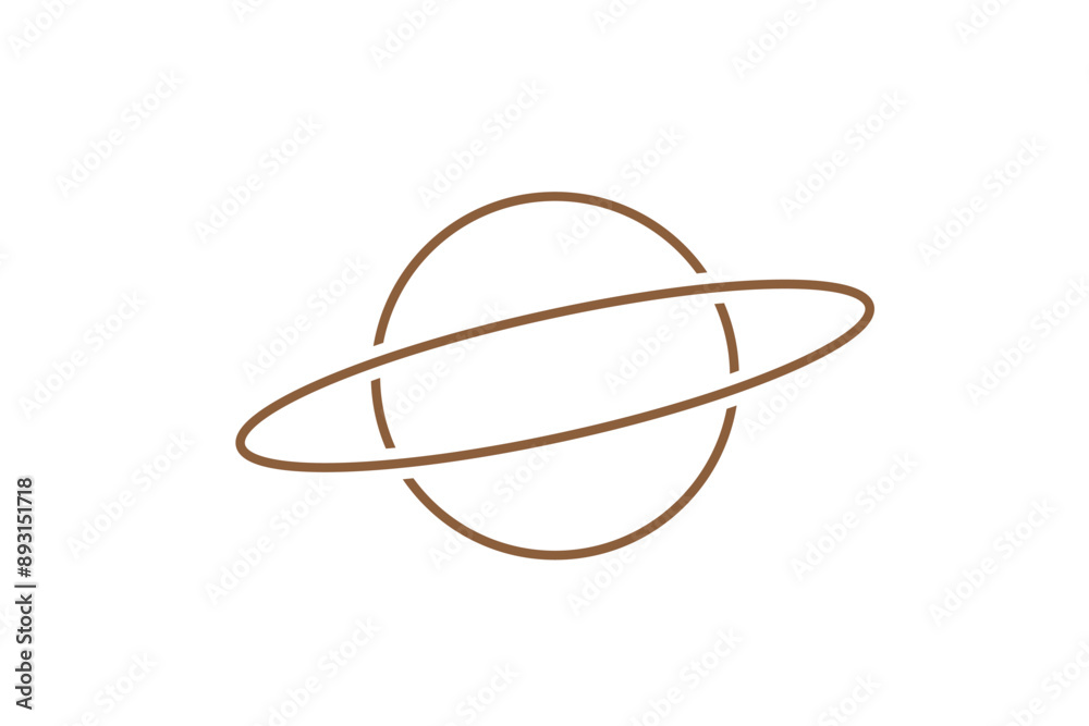 vector icon planet Saturn vector icon planet Saturn