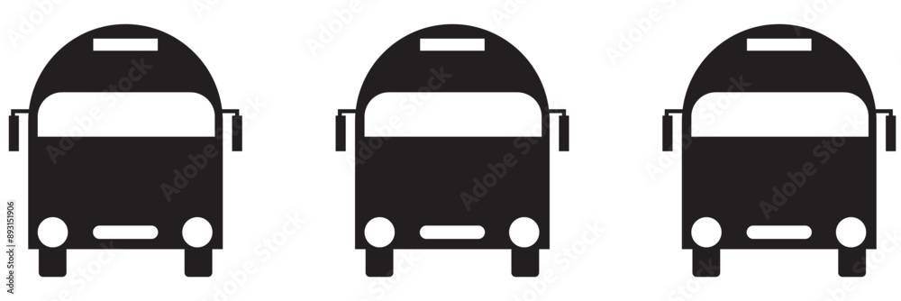 bus icon, bus vector, bus symbol of transportations bus icon, bus vector, bus symbol of transportations