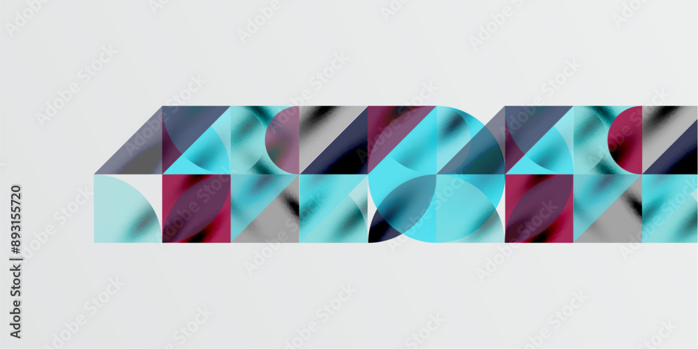 Triangles, round triangles and circles techno art. Vector Illustration For Wallpaper, Banner, Background, Card, Book Illustration, landing page Triangles, round triangles and circles techno art. Vector Illustration For Wallpaper, Banner, Background, Card, Book Illustration, landing page