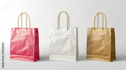 paper bag with handles