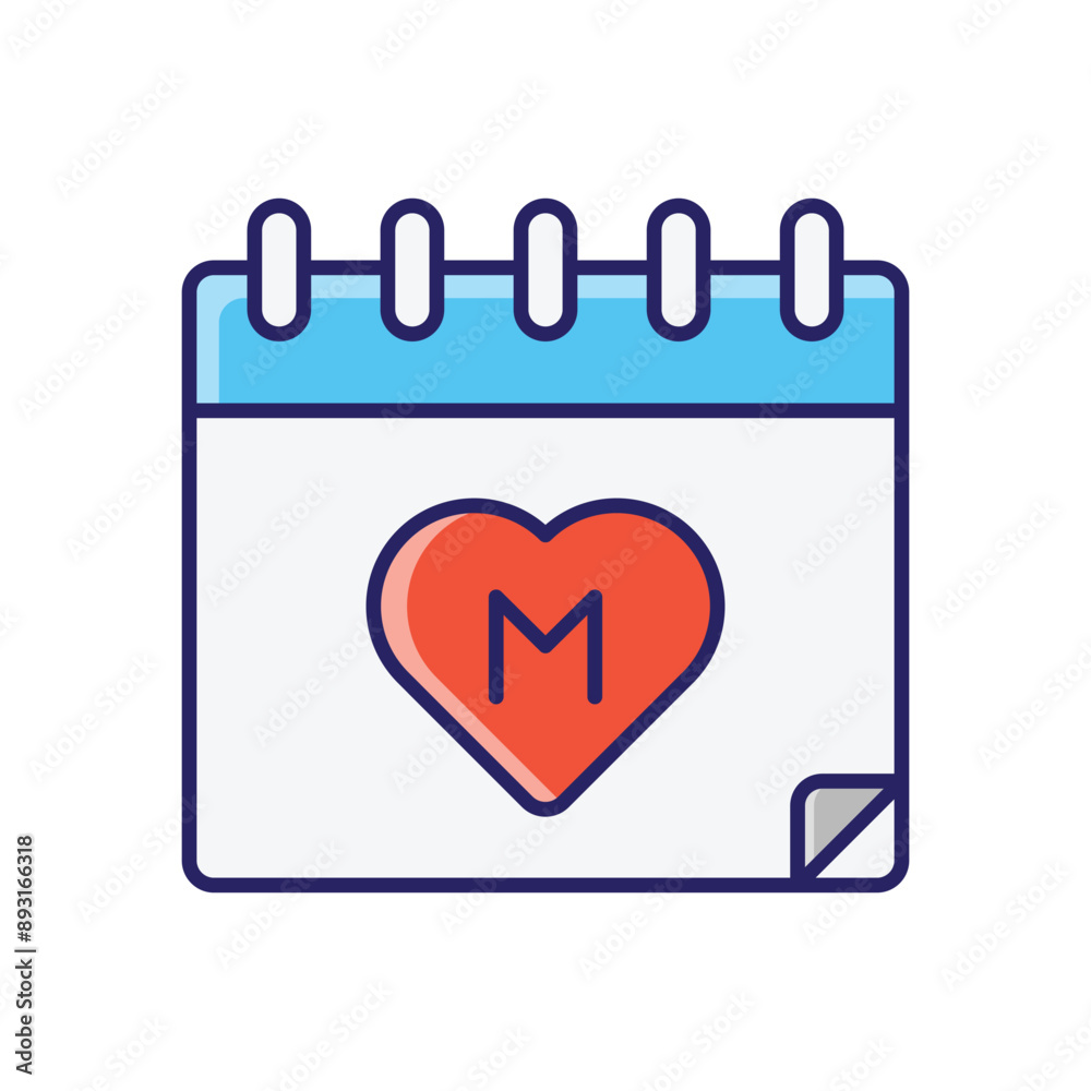 Calendar vector icon Calendar vector icon