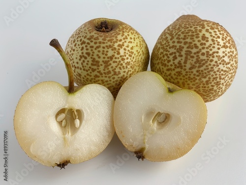 The Delicious and Unique Flavor of Hosui Pears: An Exploration in 4:3 Aspect Ratio photo