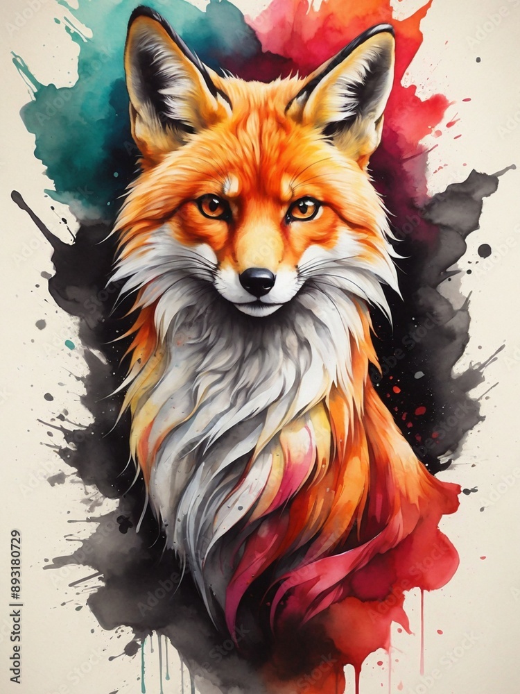 red fox cartoon red fox cartoon
