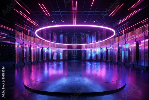 Soundstage visuals combined with innovative design create a dynamic and immersive environment for multimedia productions.