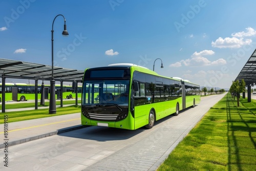 Renewable energy bus systems utilize sustainable power sources to offer eco-friendly public transportation. 