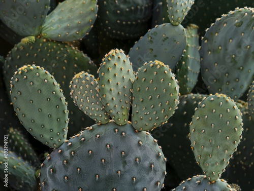 Angel's-Wings Up Close: A Detailed Look at Opuntia microdasys photo