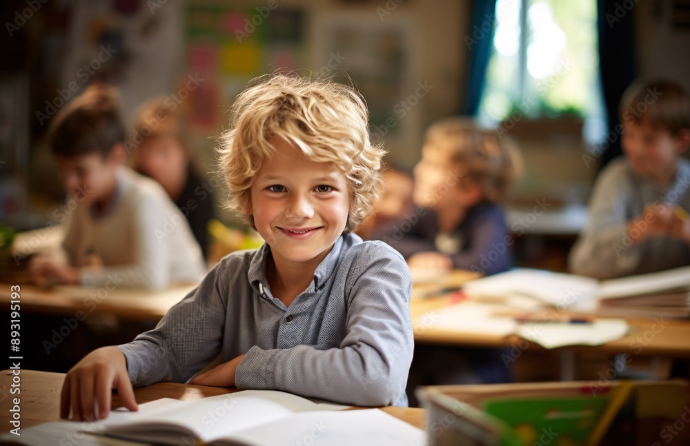Happy Childhood in a Classroom Happy Childhood in a Classroom