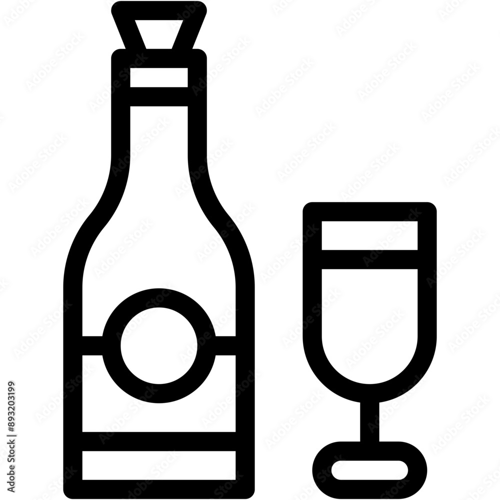 Beer, bottle, champagne, drink Icon Beer, bottle, champagne, drink Icon