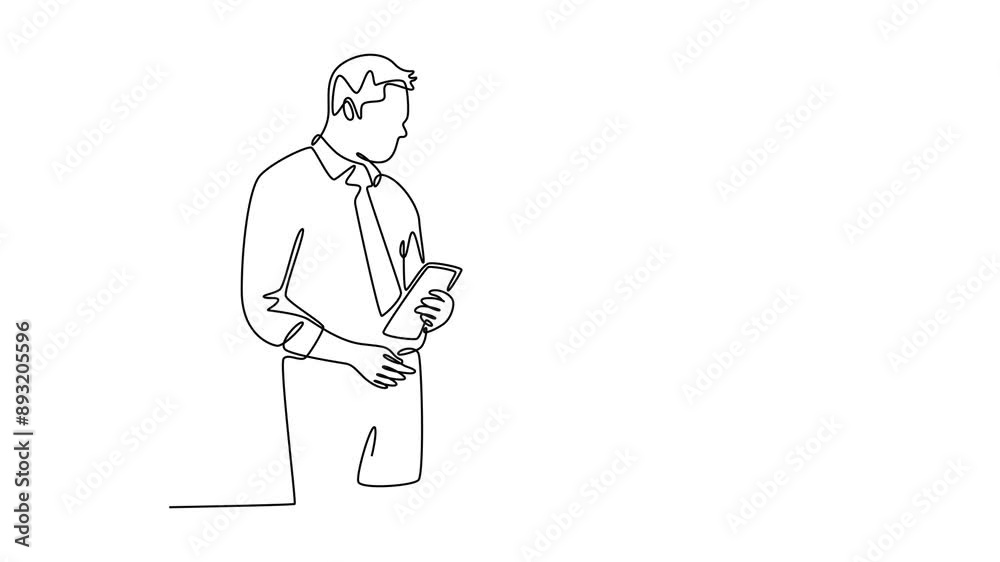 Lecturers teaching in class concept. Single line draw design. Full length animation illustration. High quality 4k footage. Lecturers teaching in class concept. Single line draw design. Full length animation illustration. High quality 4k footage.