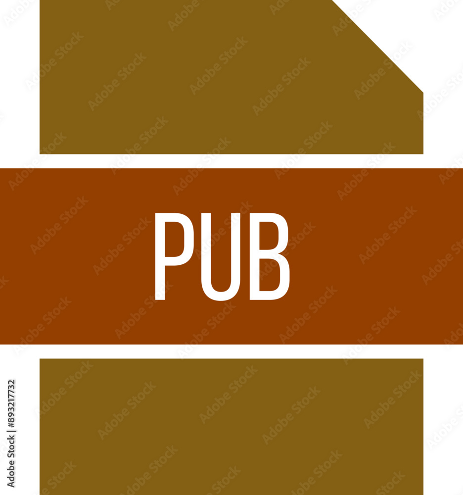 PUB icon crisp corner with transparent center PUB icon crisp corner with transparent center