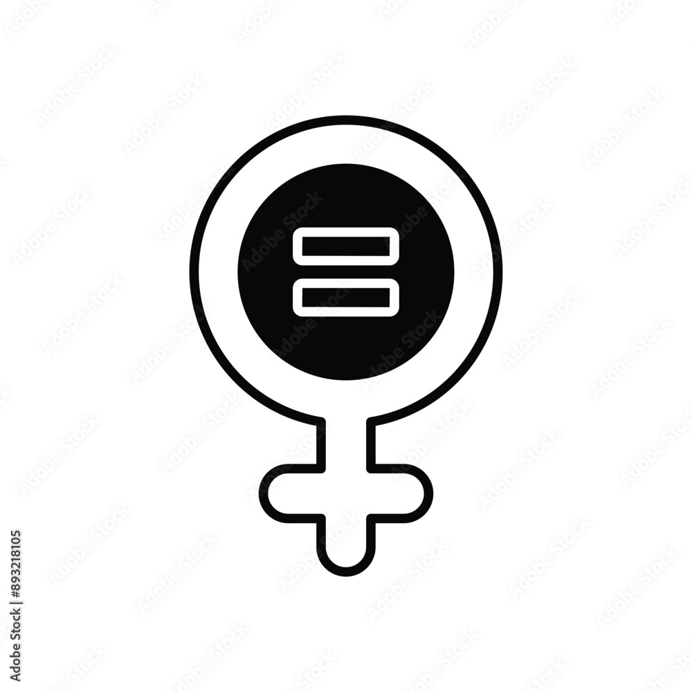 Equality Symbol vector icon Equality Symbol vector icon