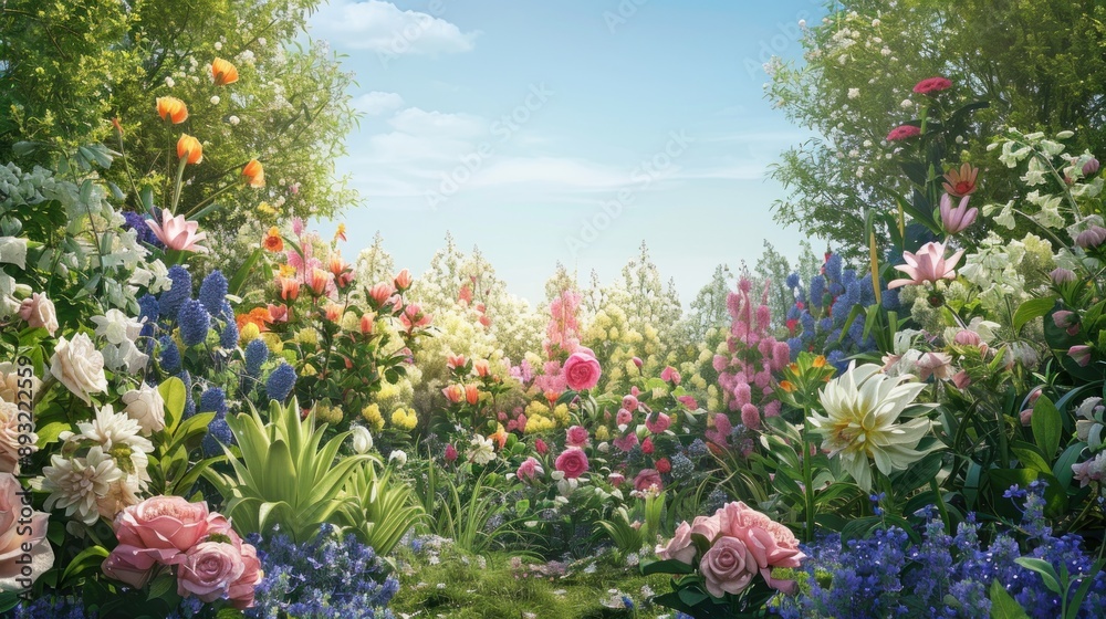 Vibrant Garden Bloom Vibrant Garden Bloom