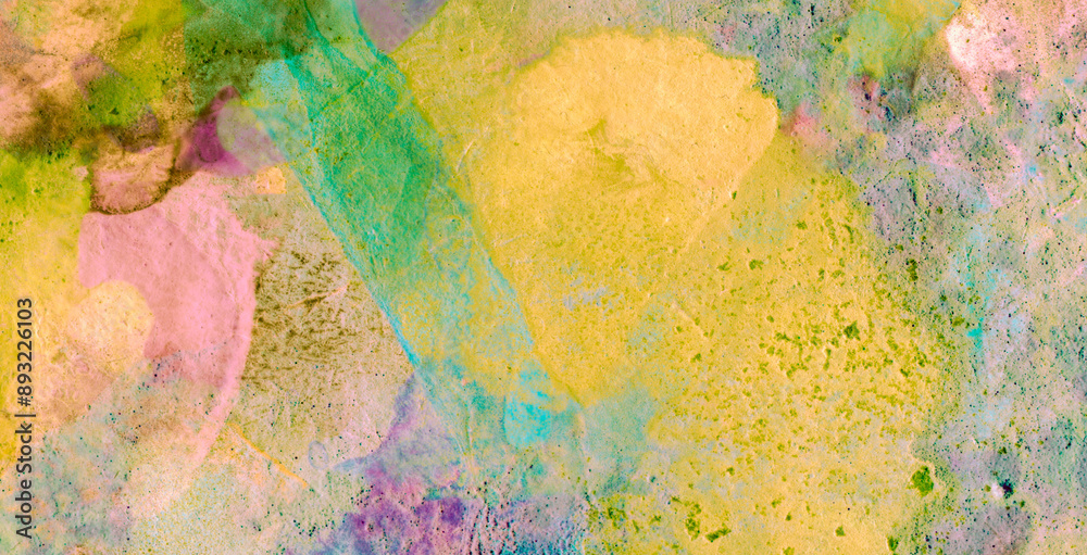 Vibrant and Dynamic Abstract Delight with a Multitude of Colors and Patterns
