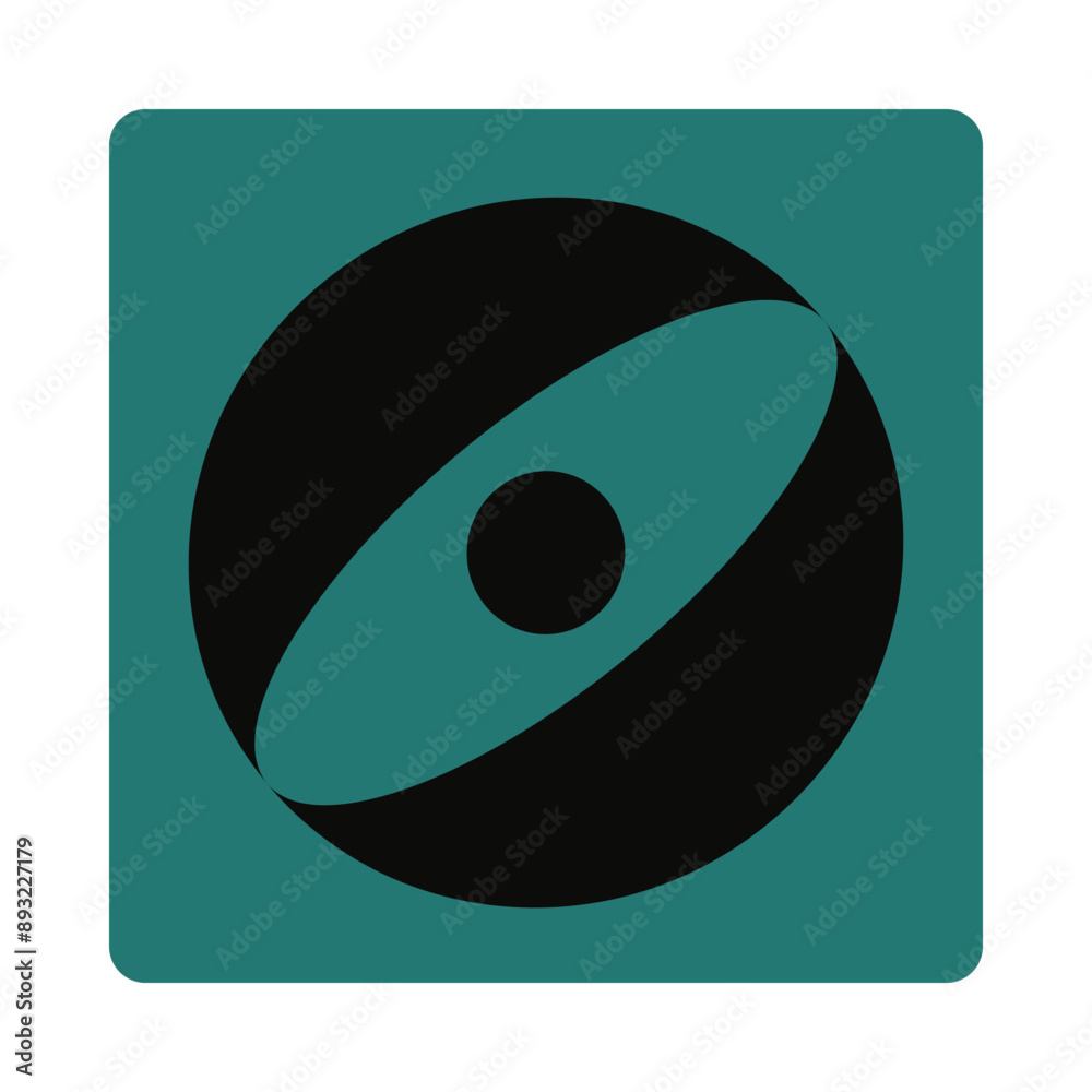 Bold print of circles, figures on Brutalism icon. Abstract Brutalist sign, eye on geometric shape. Patch in Bauhaus style, y2k design element. Flat isolated vector illustration on white background Bold print of circles, figures on Brutalism icon. Abstract Brutalist sign, eye on geometric shape. Patch in Bauhaus style, y2k design element. Flat isolated vector illustration on white background
