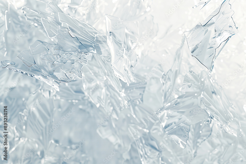 Generative ai on theme of beautiful texture transparent ice for design natural abstract background Generative ai on theme of beautiful texture transparent ice for design natural abstract background