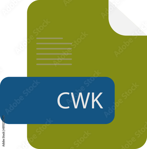 CWK   file extension rounded lines and shape photo