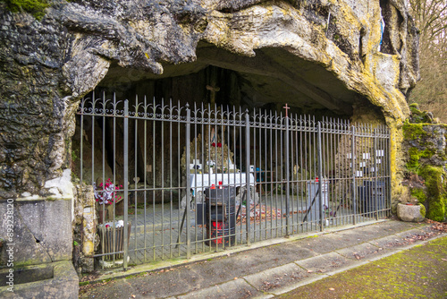 St. Machael's Grotto, Combat Command B of the 10th Armored Division, Bastogne photo