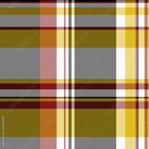 London tartan seamless pattern, volume background textile vector. King texture plaid check fabric in black and white colors.
