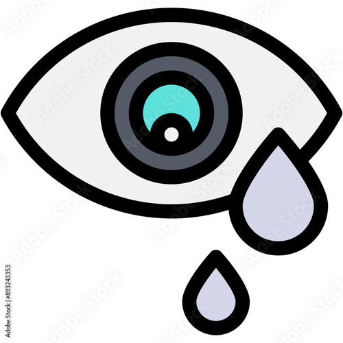 eye, eye infection, virus transmission, allergy, conjuctiivities Icon
