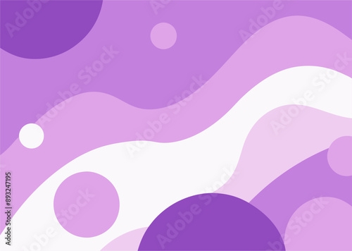 Lilac color abstract background with fluid shapes and gradients, perfect for modern designs.