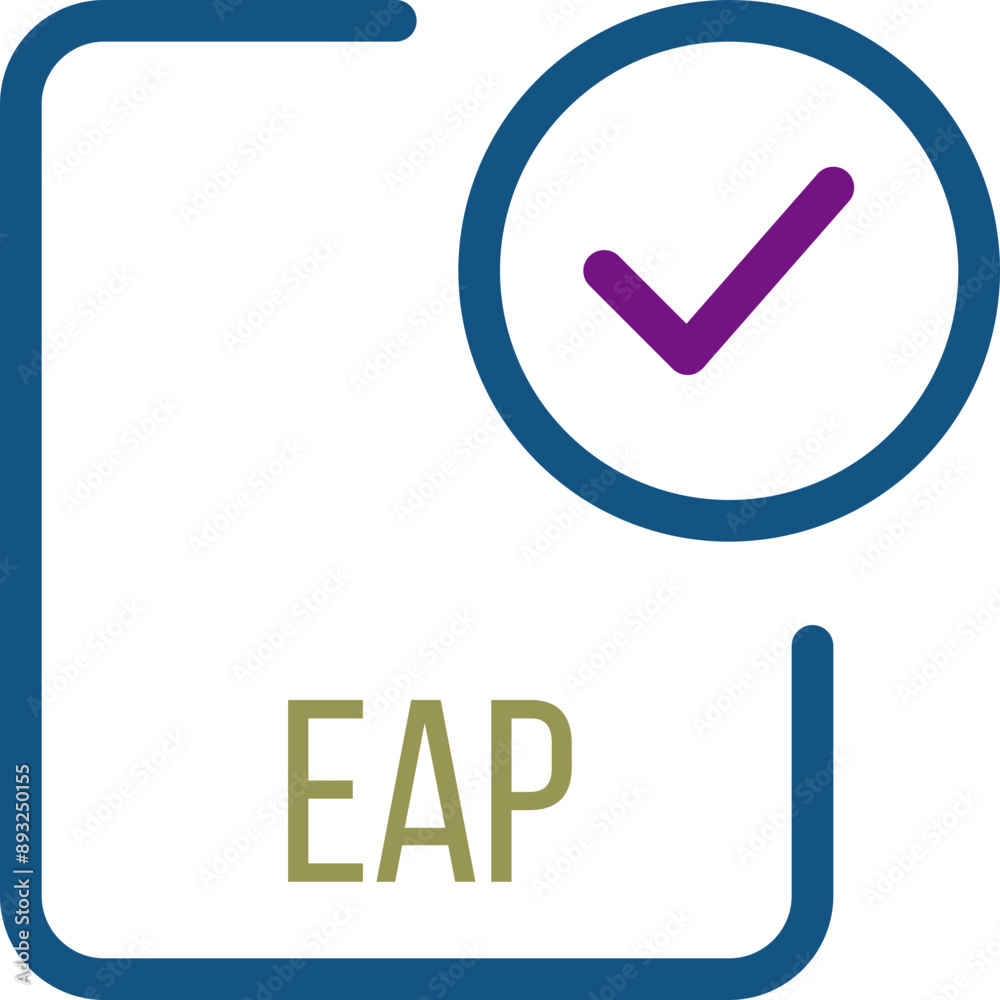 EAP File icon with checked mark EAP File icon with checked mark
